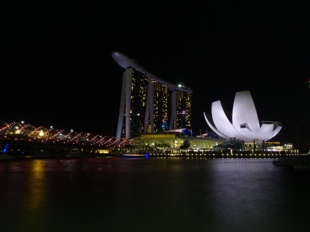 Marina Bay Sands bei Nacht