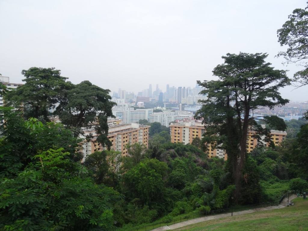Downtown vom Mount Faber aus
