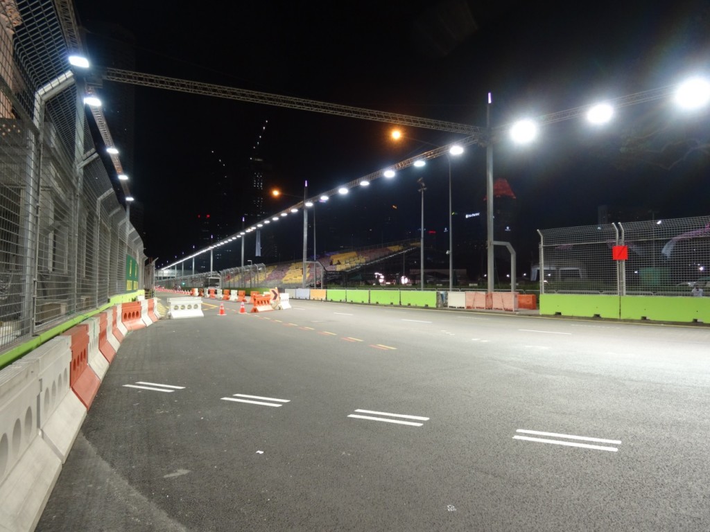 Vorbereitung auf das Formel 1 Rennen