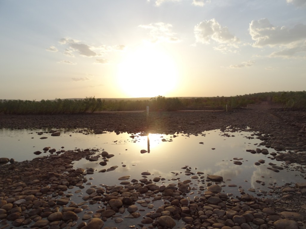 Hier mussten wir auch durch...