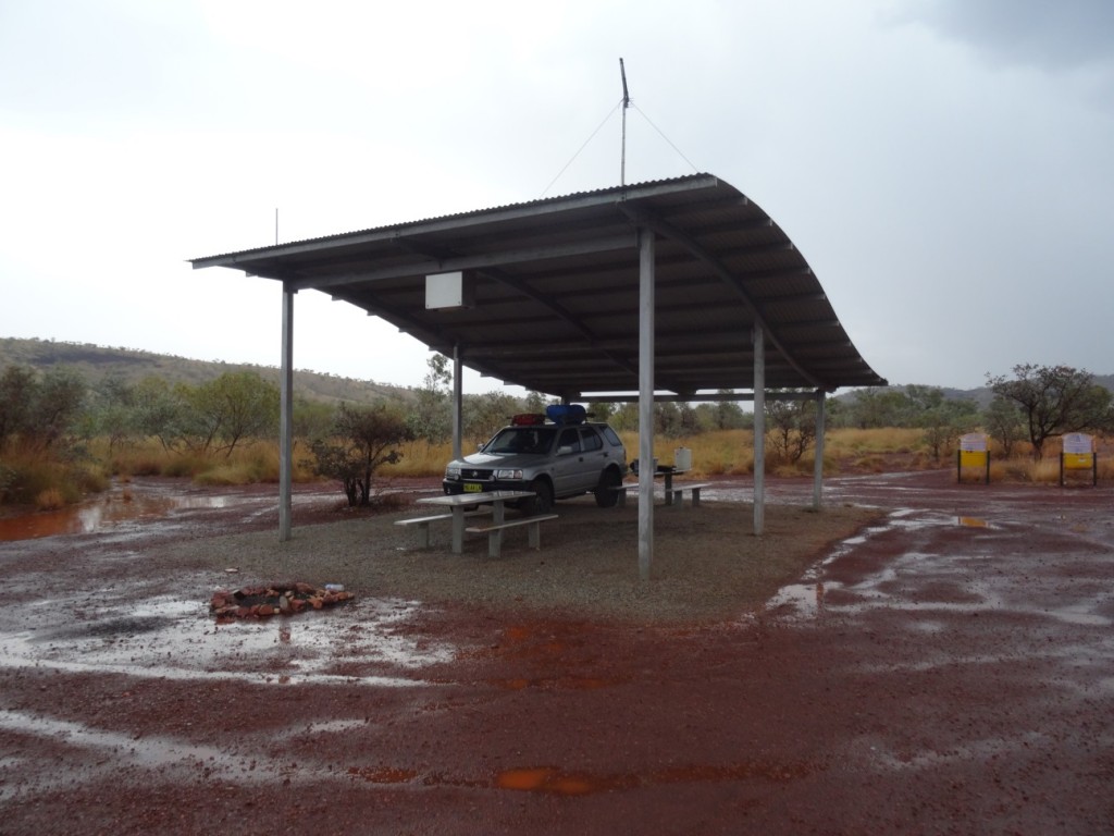 Der erste Regen in dieser Regenzeit