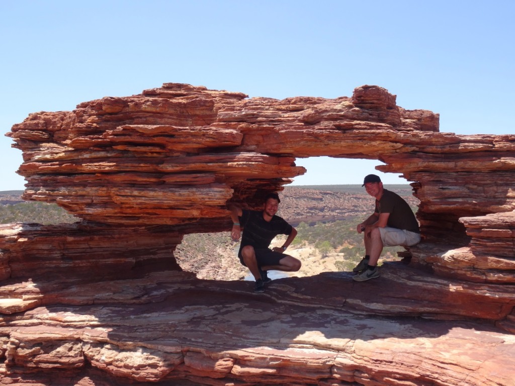 Das "Natural Window" im Kalbarri Nationalpark