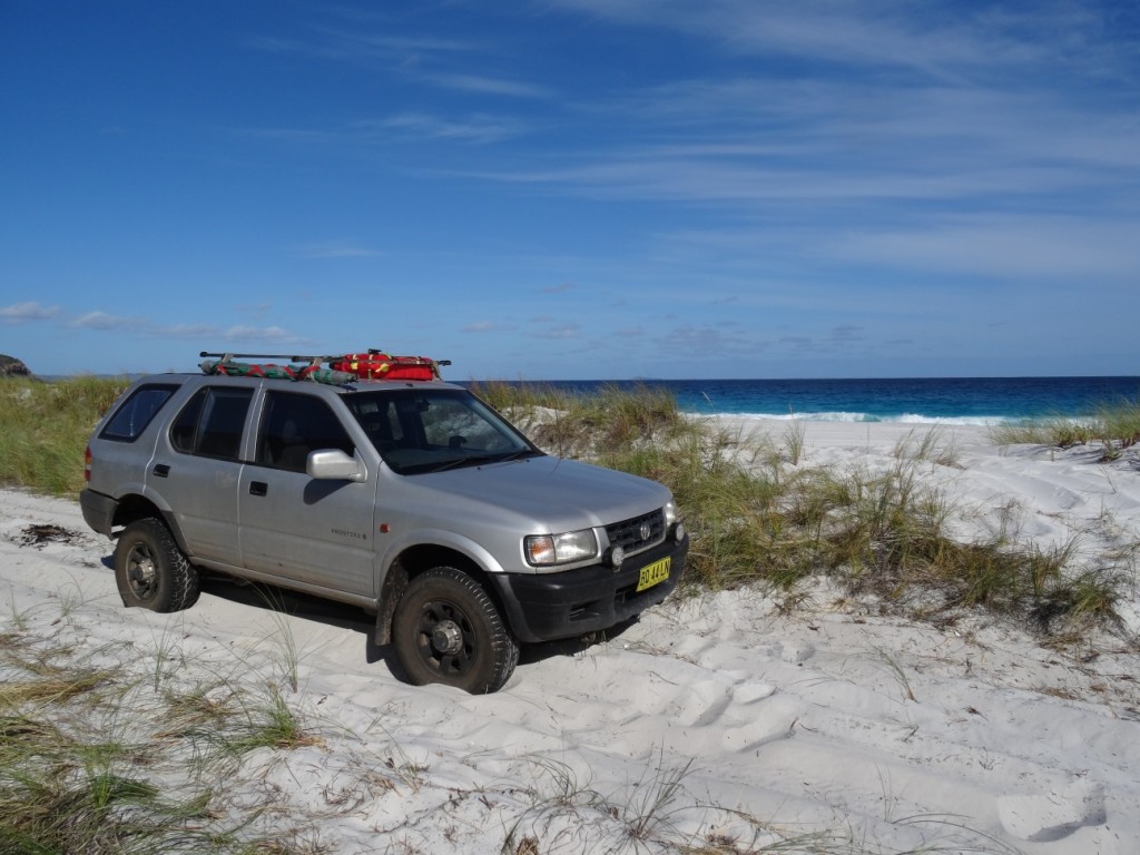 Irgendwann wurde der Sand zu tief... Endstation!