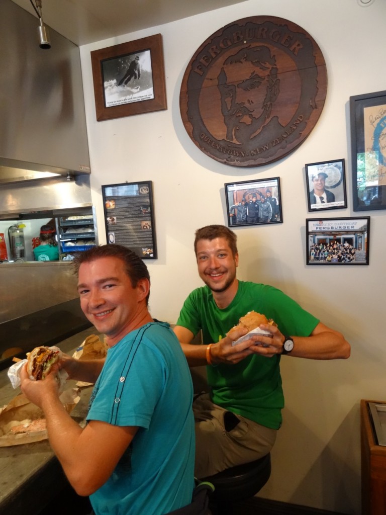 Den legendären Fergburger durften wir uns nicht entgehen lassen!