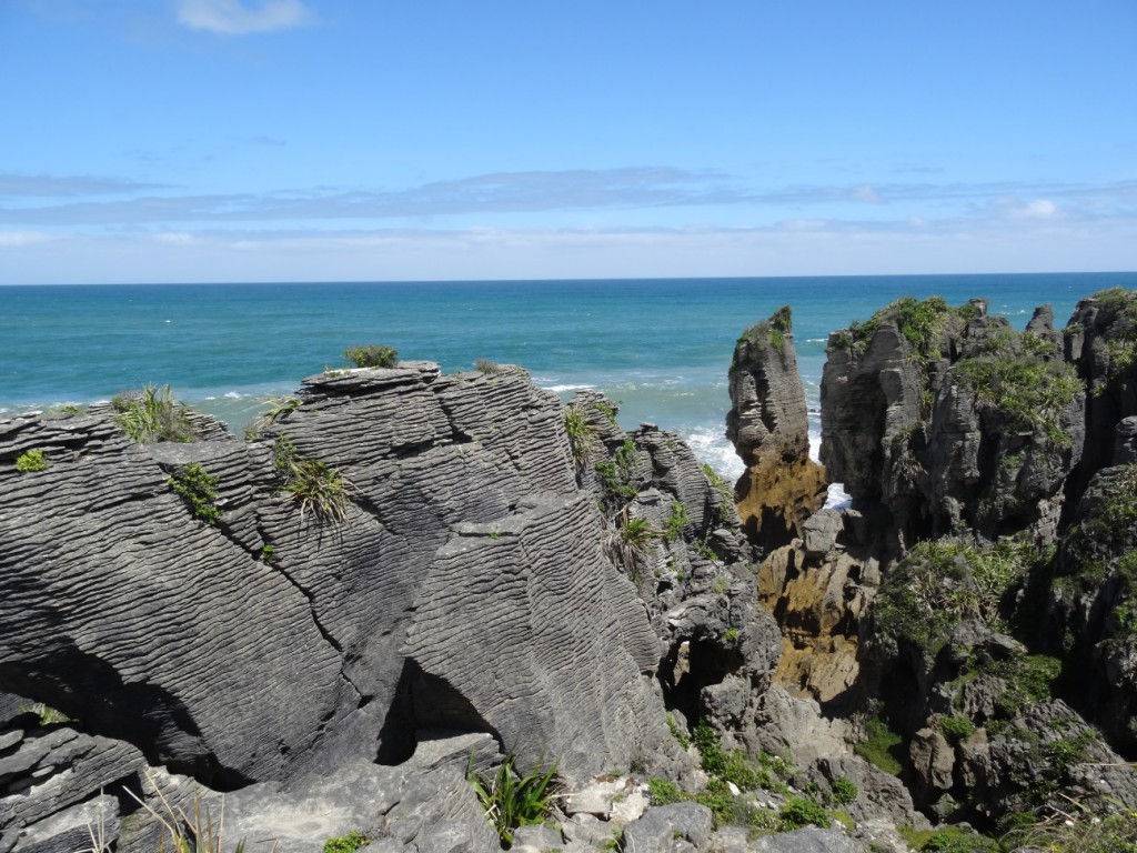 Die Pancake Rocks and der Westküste