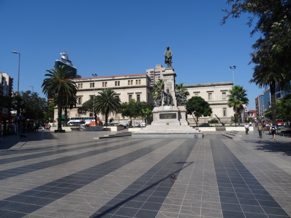 Die Plaza Vélez Sarsfield in Córdoba