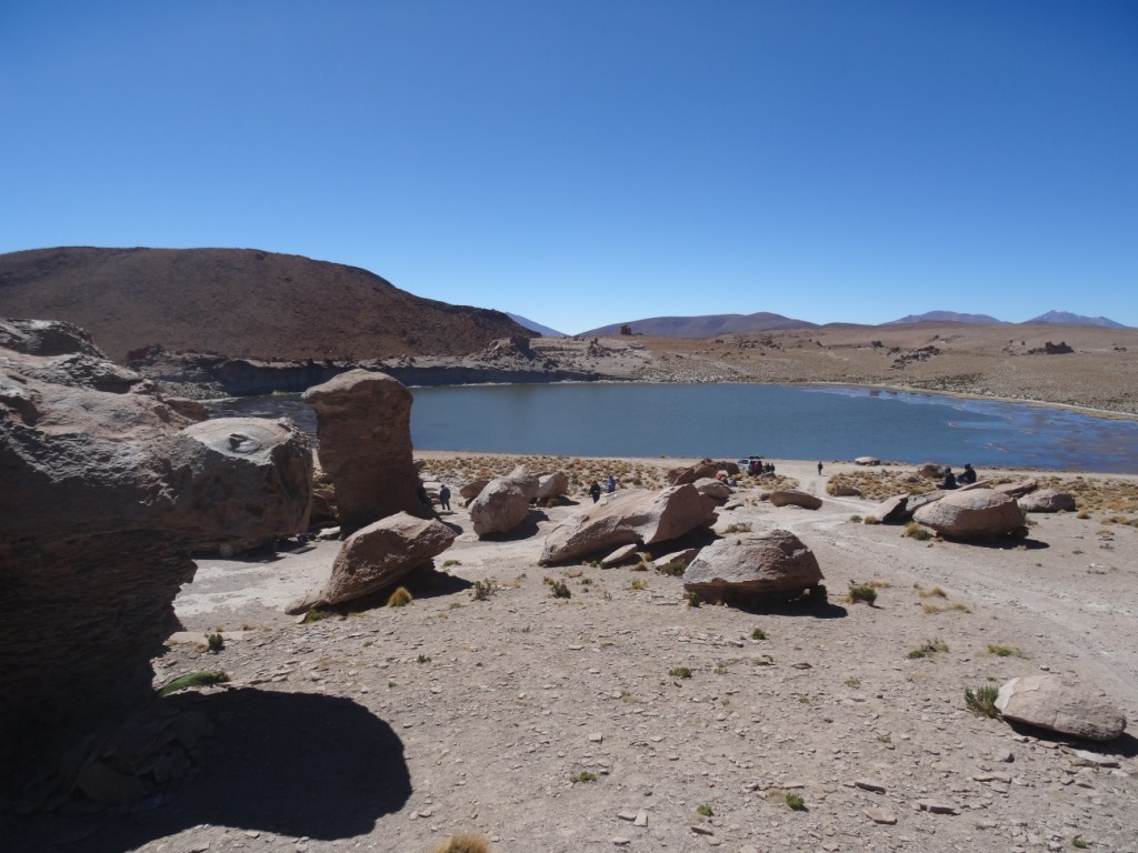 Bei der Laguna Negra gibt's Mittagessen...