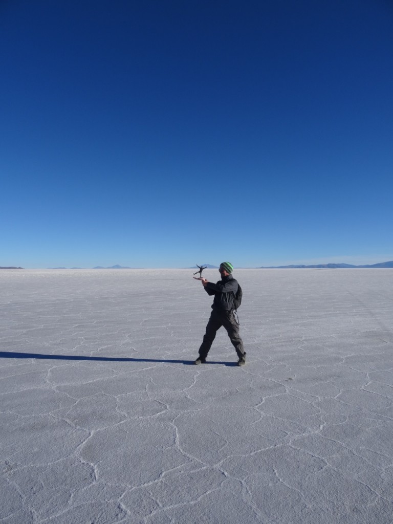 Wir machen noch ein paar lustige Fotos