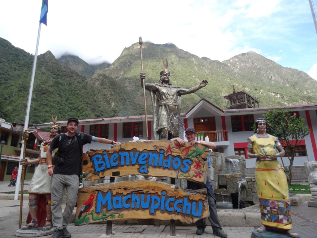 ... dem Dörfchen am Fusse des Machu Picchu