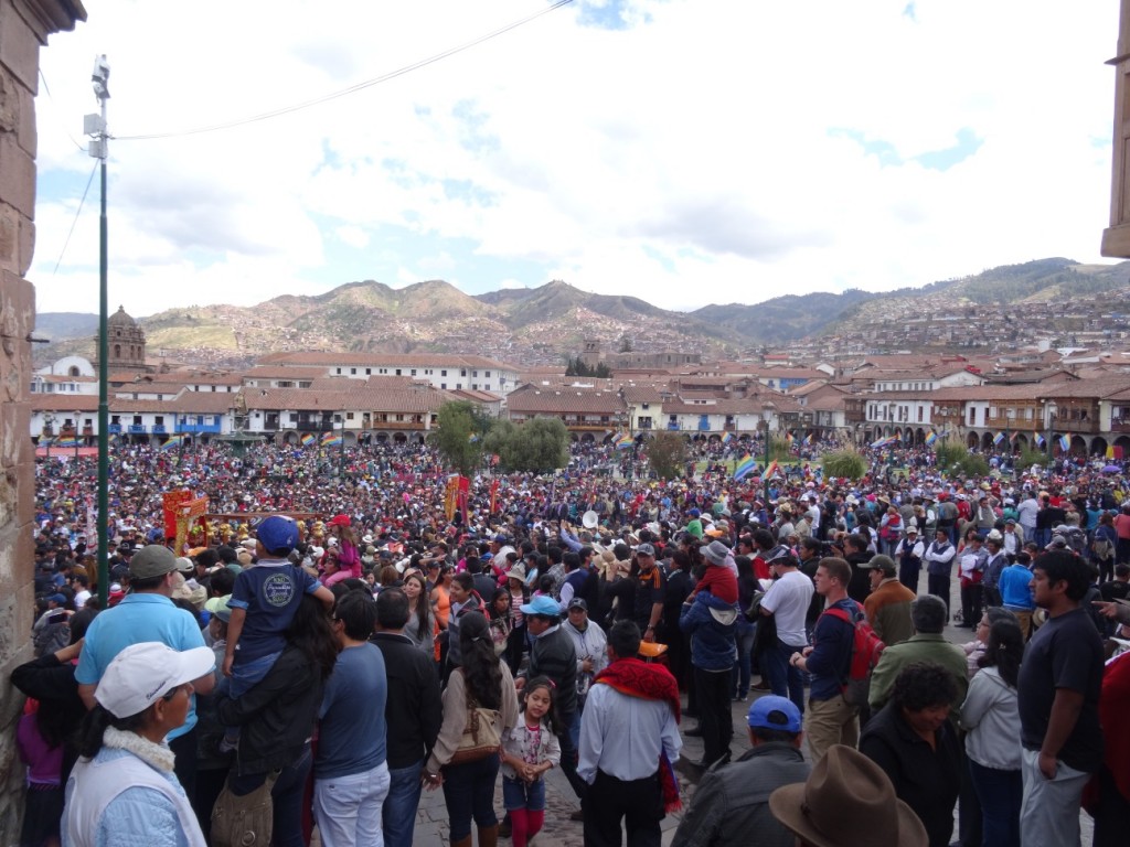 Am 4. Juni wird das Corpus Christi Fest in Cusco gefeiert