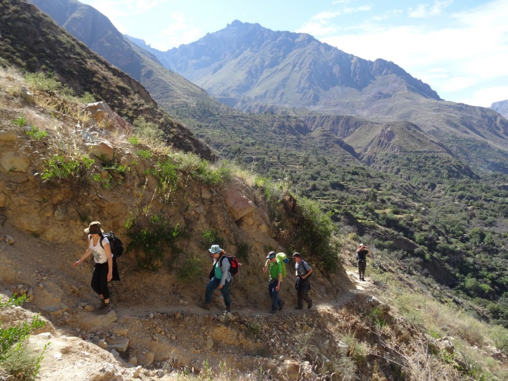 Nur gerade ca. 2.5h sind wir unterwegs...