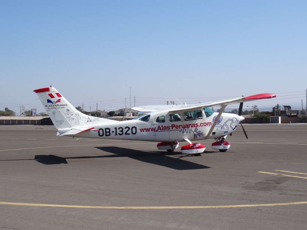 Unsere Maschine, ein Sechsplätzer