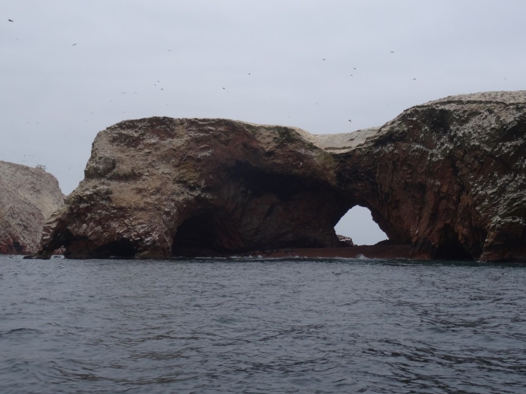 Die Inseln sind sehr imposant...