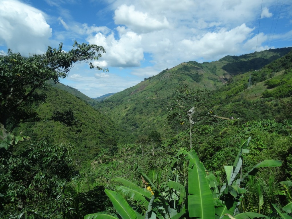 Schon die Fahrt nach Salento bietet atemberaubende Landschaften