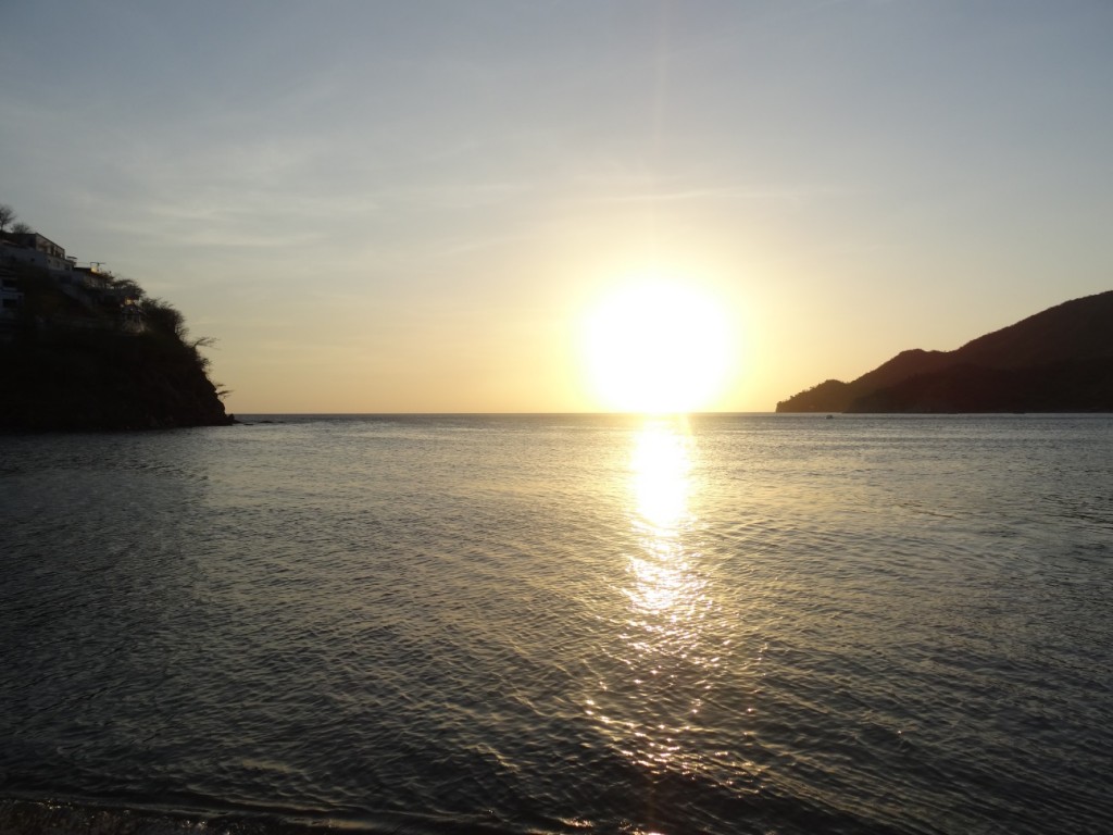 Sonnenuntergang in Taganga